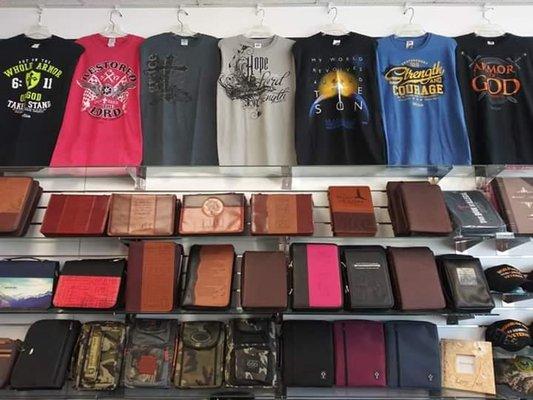 Men's Christian T-Shirts & Bible Covers!