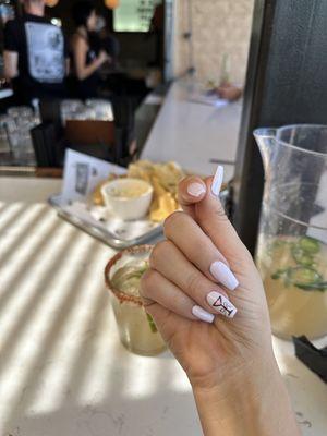 Martini nails!