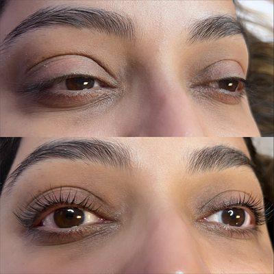 Lash lift + tint