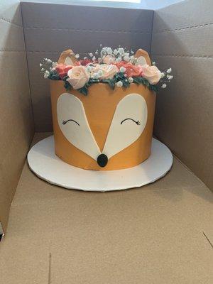 Fox cake