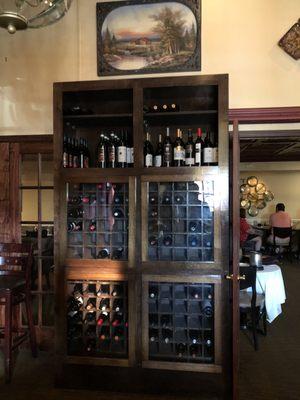 Wine Closet At Entrance