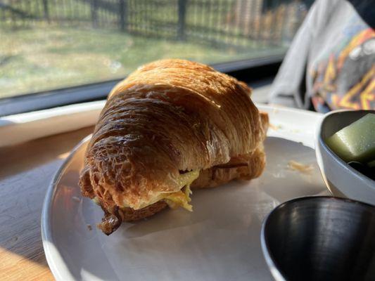 French American (Bacon Egg Cheese Croissant)