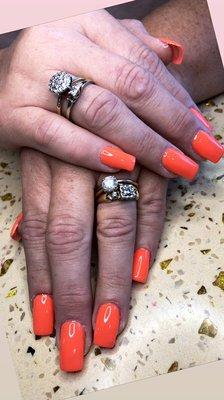 Full set gel nails