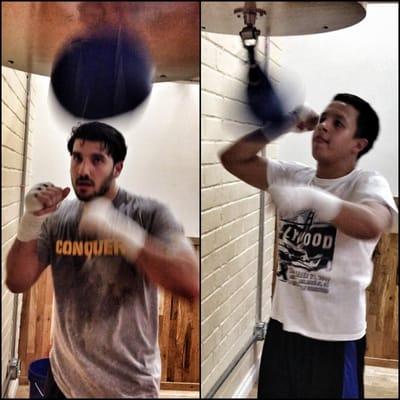 Speed bag training