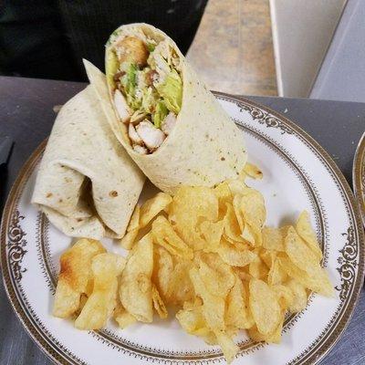 Chicken Bacon Ranch Wrap