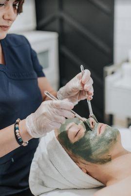 Lela Skin Care and Facials performing highly popular facial services like microdermabrasion, waxing and more in Evergreen, Colorado.