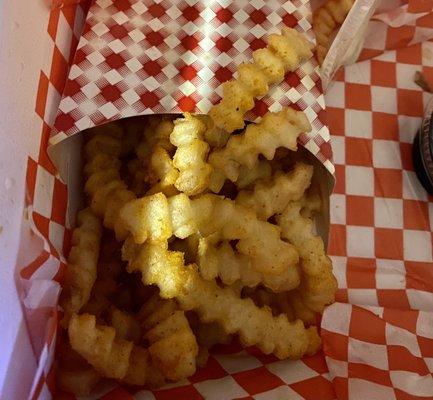 Crinkle Cut fries