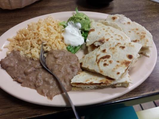 Chicken quesadilla