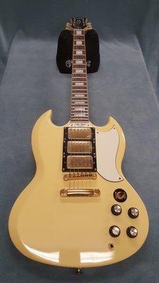 One of my Epiphone guitars that was set up by Jason's Guitars.