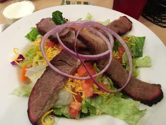 Barbecue Salad with Brisket