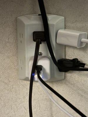 Overloaded outlets