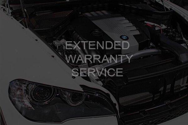 Yes we also work with Extended Warranty