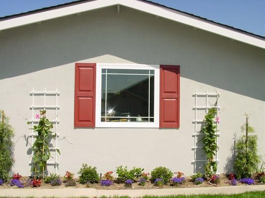 Exterior Vinyl Shutters by Classic Improvement Products www.chiproducts.com  866-567-0400