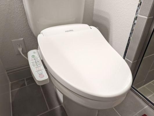 bidet installation