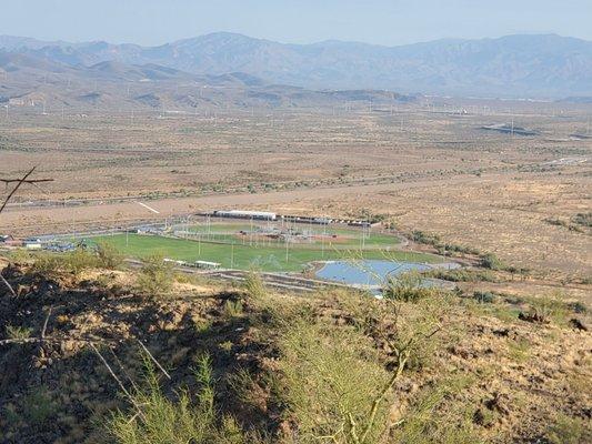 New Paloma Park from West Wing trail