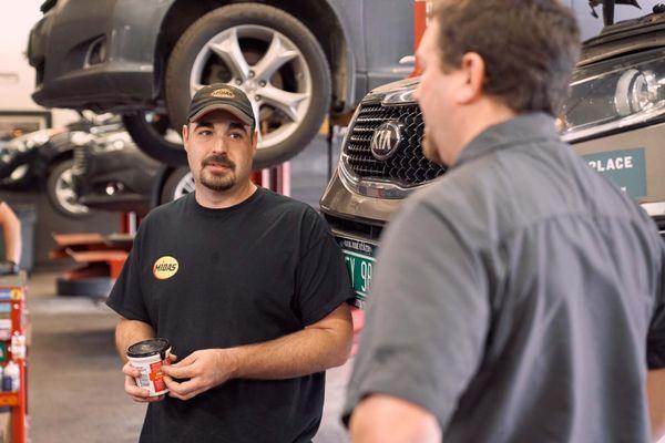 Our team is here to help you with anything that you may need from brake repairs to drivetrain repairs!