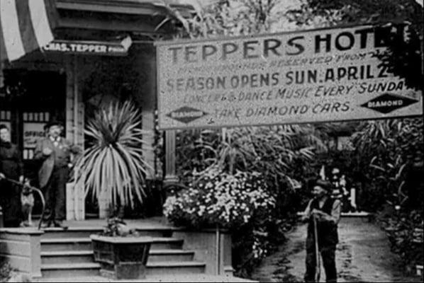 "Teppers" German Beer Garden in the Dimond District of long ago...