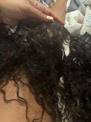 Bad batch of curly hair from Capelli hair