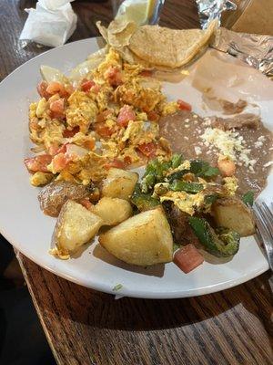 Huevos a la Mexicana