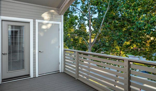 Enjoy your open balcony in our smoke-free community!