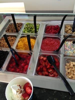 Chilled toppings