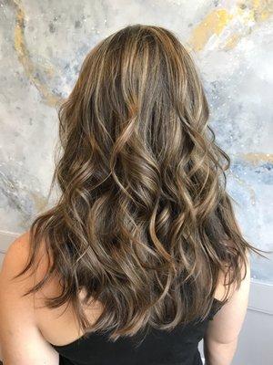 Honey balayage