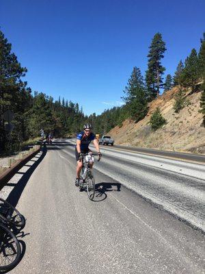 Dr Van Mieghem completed the 3 -day courage classic bicycle ride, a fundraiser for Mary Bridge Children's Hospital. Great job Dr. VM!