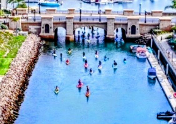 Witches and Warlocks Halloween Paddle Seabridge Island, Oxnard Winged not Wired Standup Paddle