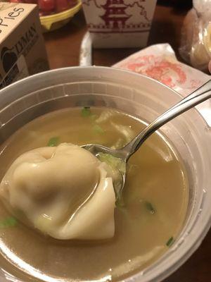 Wonton soup