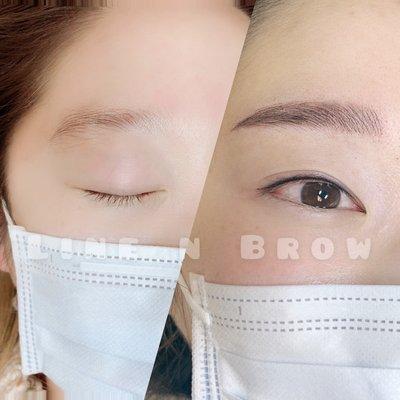 Microshading +microblading  and new eyeliner