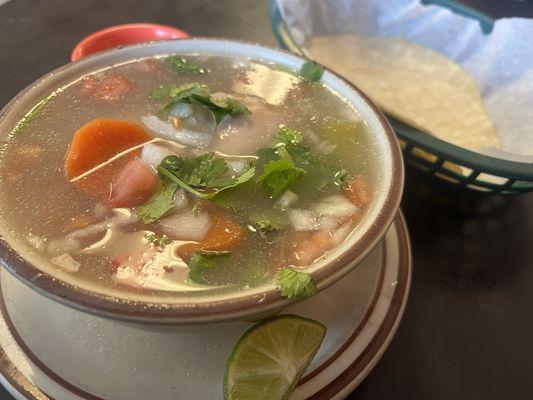 Caldo de Pollo