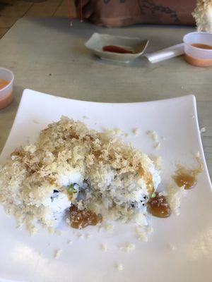 This is the California roll that I ordered I absolutely loved it !