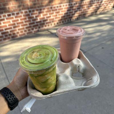 MTA smoothie and DSNY smoothie