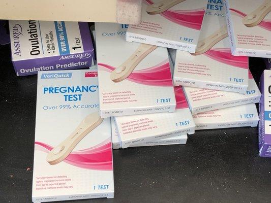 $1 pregnancy Tests.  Congratulations.  You are the father!