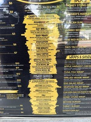 Menu 7/3/23