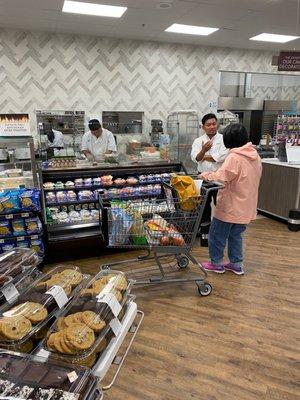 Sushi counter