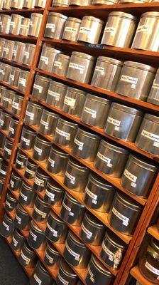 They have a whole back wall of loose leaf teas! All sorts of teas $3 for one oz