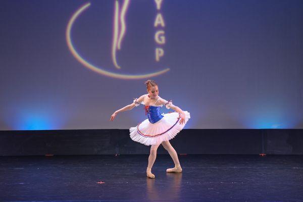 Performing Flames of Paris variation during YAGP