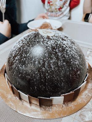 Triple Chocolate Mousse Cake aka Dome cake