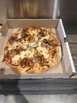 Sausage pizza