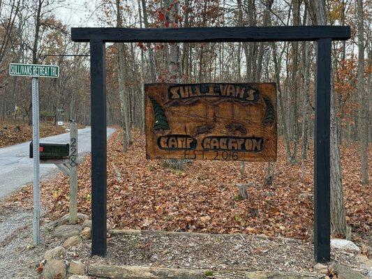 Entrance to Camp Cacapon