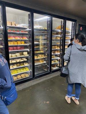 Some of their bread. By the way they are well stocked with different variety of traditional Mexican bread.