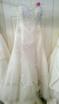 THE wedding dress