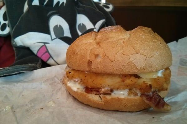 Bacon Ranch chicken sandwich