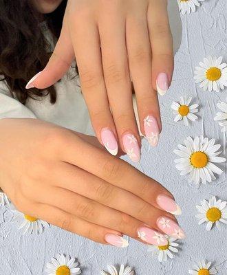 Perfect pink nails and design