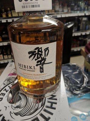 Hibiki Japanese whiskey