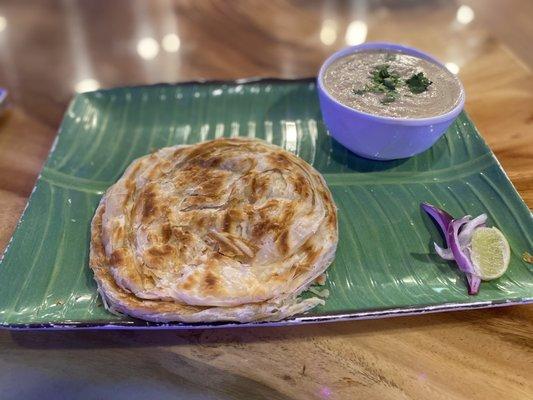 Parotta with Veg Korma