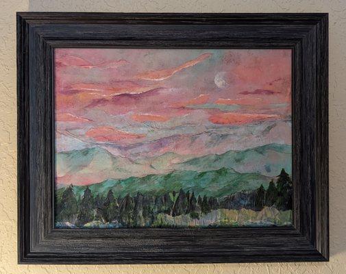 Carver's Gap, by local artist. Can be purchased at www.theaugustmuse.com