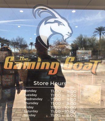 The Gaming Goat store hours