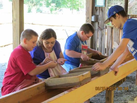 Gem mining is fun for the whole family!